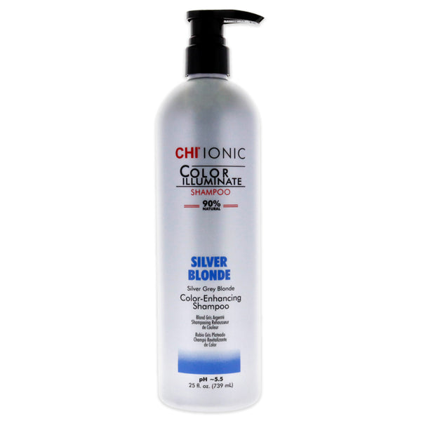 CHI Ionic Color Illuminate Shampoo - Silver Blonde by CHI for Unisex - 25 oz Shampoo