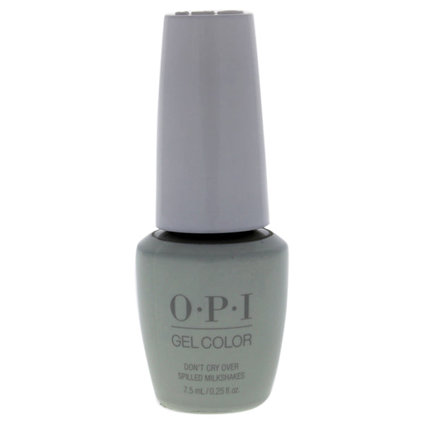 OPI GelColor Gel Lacquer - G41B Dont Cry Over Spilled Milkshakes by OPI for Women - 0.25 oz Nail Polish