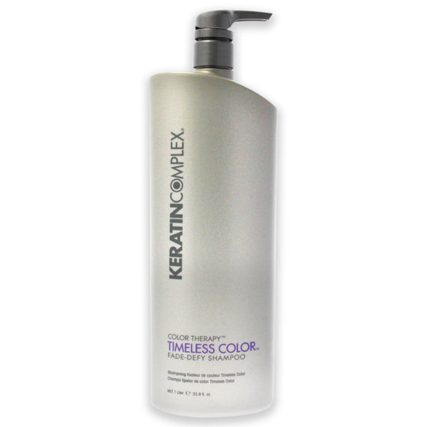 Keratin Complex Timeless Color Fade-Defy Shampoo by Keratin Complex for Unisex - 33.8 oz Shampoo