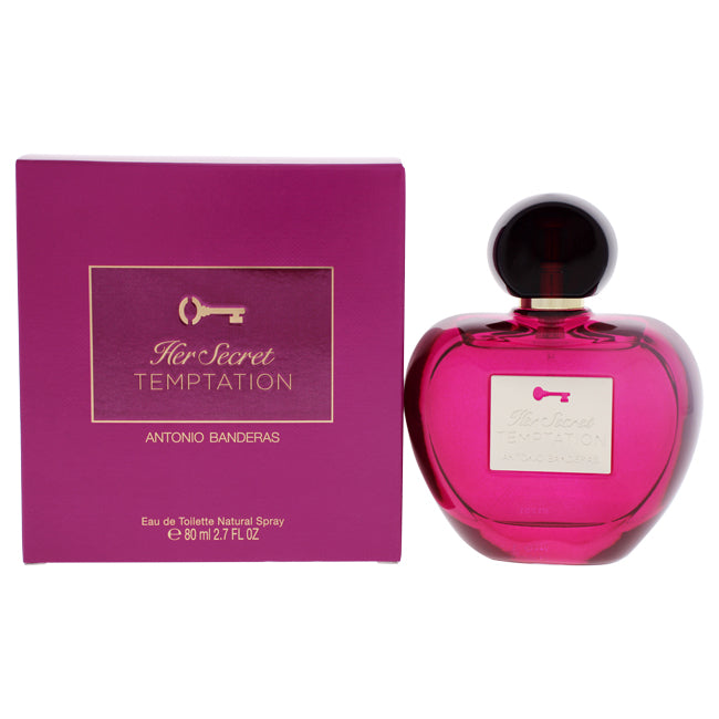 Antonio Banderas Her Secret Temptation by Antonio Banderas for Women - 2.7 oz EDT Spray