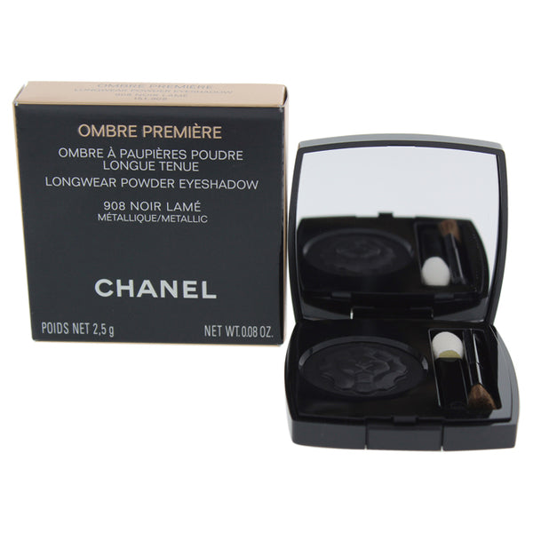 Chanel Ombre Premiere Longwear Powder Eyeshadow - 908 Noir Lame by Chanel for Women - 0.08 oz Eyeshadow