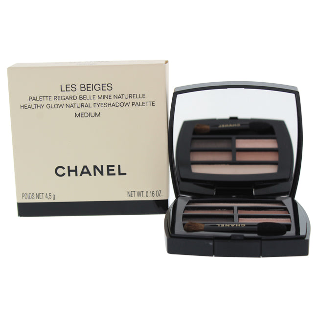 Chanel Les Beiges Healthy Glow Natural Eyeshadow Palette - Medium by Chanel for Women - 0.16 oz Eye Shadow