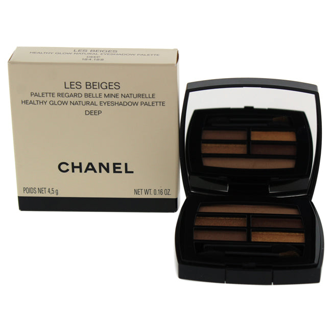 Chanel Les Beiges Healthy Glow Natural Eyeshadow Palette - Deep by Chanel for Women - 0.16 oz Eyeshadow