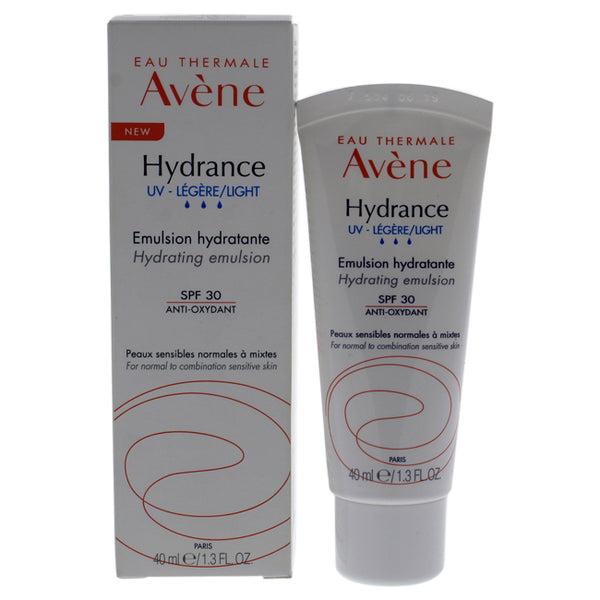 Avene Hydrance Light Hydrating Emulsion SPF 30 by Avene for Unisex - 1.3 oz Emulsion