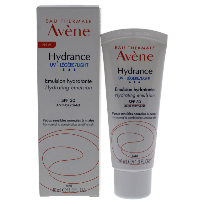 Avene Hydrance Light Hydrating Emulsion SPF 30 by Avene for Unisex - 1.3 oz Emulsion