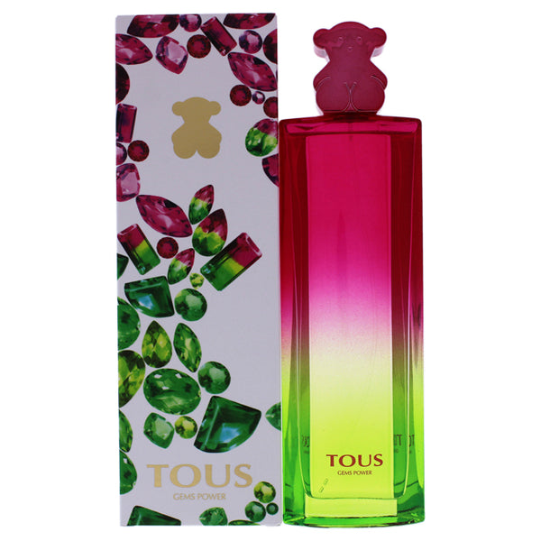 Tous Tous Gems Power by Tous for Women - 3 oz EDT Spray