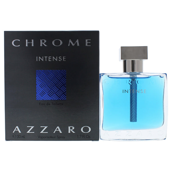 Azzaro Chrome Intense by Azzaro for Men - 1.7 oz EDT Spray