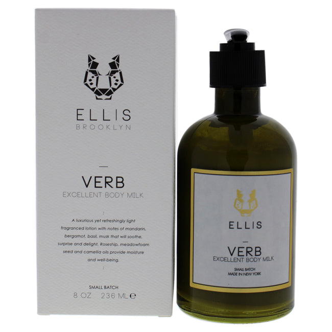 Ellis Brooklyn Verb Excellent Body Milk by Ellis Brooklyn for Women - 8 oz Body Lotion