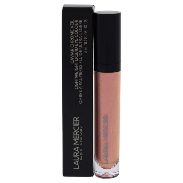 Laura Mercier Caviar Chrome Veil Lightweight Liquid Eye Colour - Crystal Rose by Laura Mercier for Women - 0.2 oz Eyeshadow