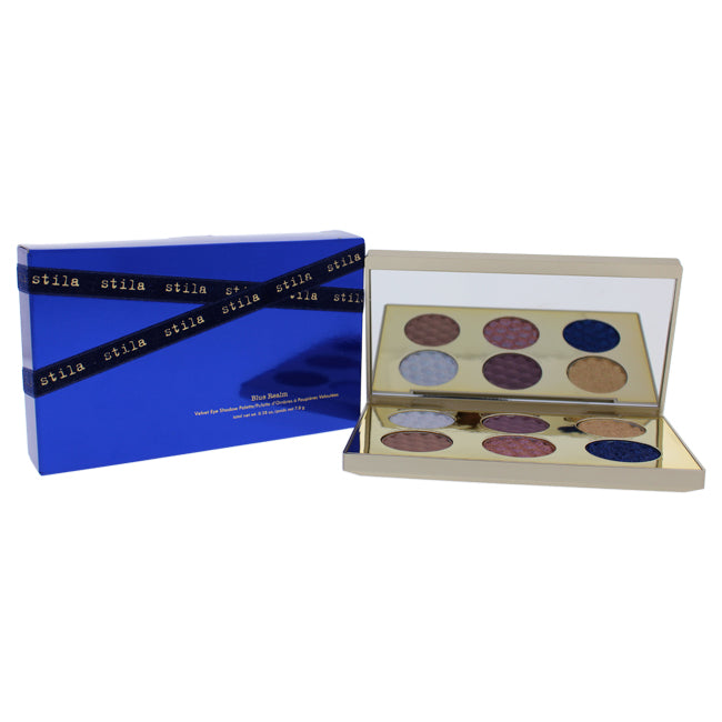 Stila Blue Realm Velvet Eyeshadow Palette by Stila for Women - 0.28 oz Eyeshadow