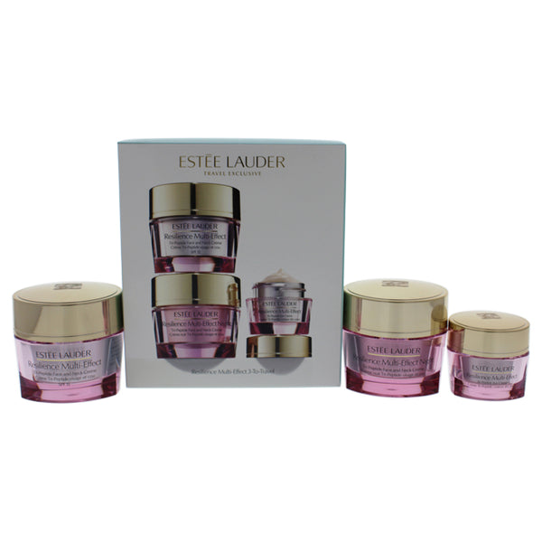 Estee Lauder Resilience Multi-Effect Set by Estee Lauder for Unisex - 3 Pc 1.7oz Tri-Peptide Face and Neck Cream SPF 15, 1.7oz Tri-Peptide Face and Neck Cream, 0.5 oz Tri-Peptide Eye Cream