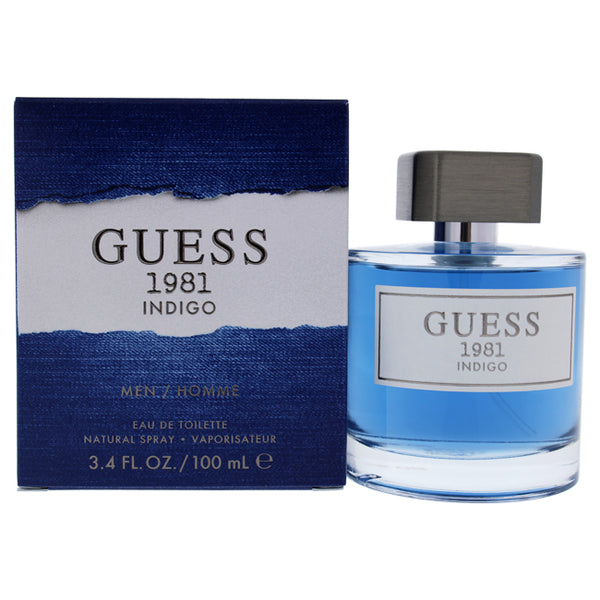 Guess Guess 1981 Indigo by Guess for Men - 3.4 oz EDT Spray