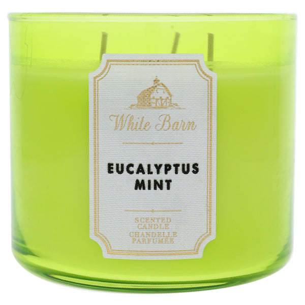Bath and Body Works Eucalyptus Mint 3-Wick Candle by Bath and Body Works for Unisex - 14.5 oz Candle