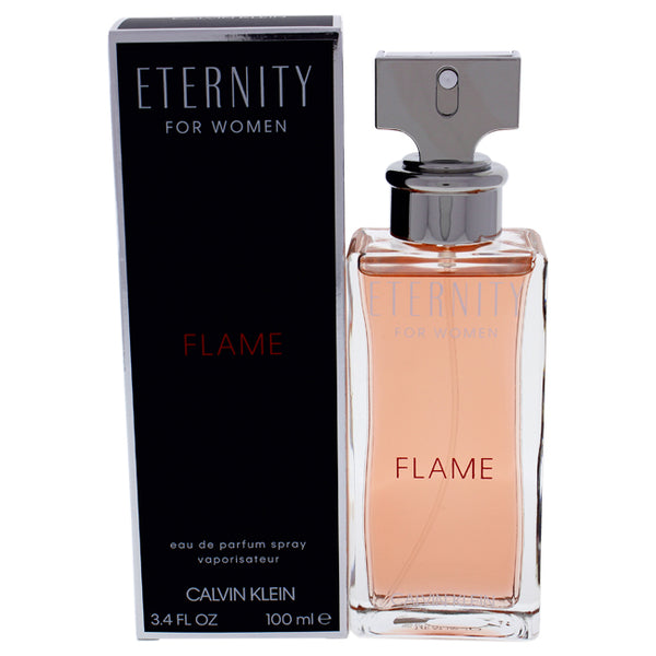 Calvin Klein Eternity Flame by Calvin Klein for Women - 3.4 oz EDP Spray