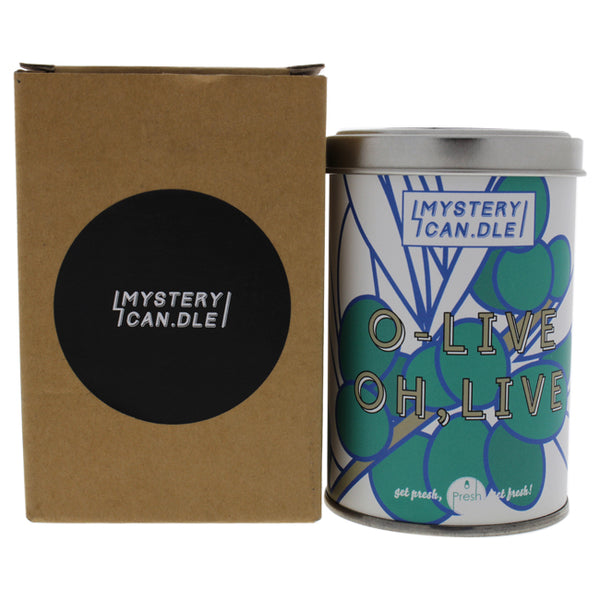 Mystery Candle O-Live Oh Live Scented Candle by Mystery Candle for Unisex - 7.76 oz Candle