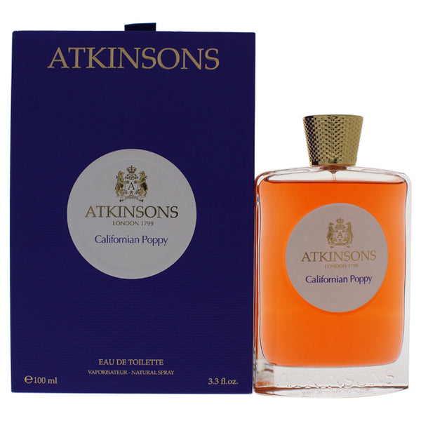 Atkinsons Californian Poppy by Atkinsons for Women - 3.3 oz EDT Spray