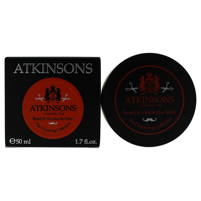 Atkinsons Beard and Moustache Salve by Atkinsons for Men - 1.7 oz Balm