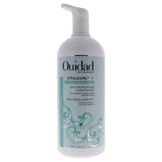 Ouidad VitalCurl Plus Balancing Rinse Conditioner by Ouidad for Unisex - 33.8 oz Conditioner