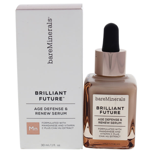 bareMinerals Brilliant Future Age Defense and Renew Serum by bareMinerals for Unisex - 1 oz Serum