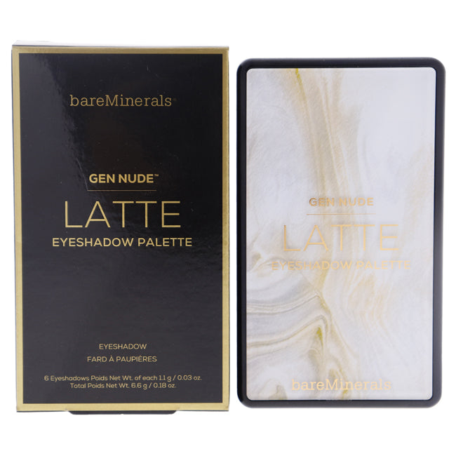 bareMinerals Gen Nude Eyeshadow Palette - Latte by bareMinerals for Women - 0.18 oz Eyeshadow