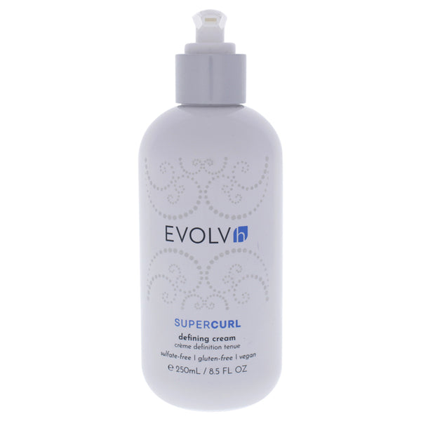 Evolvh SuperCurl Defining Cream by Evolvh for Unisex - 8.5 oz Cream
