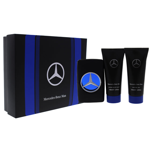 Mercedes-Benz Mercedes-Benz Man by Mercedes-Benz for Men - 3 Pc Gift Set 3.4oz EDT Spray, 3.4oz Shower Gel, 3.4oz After Shave