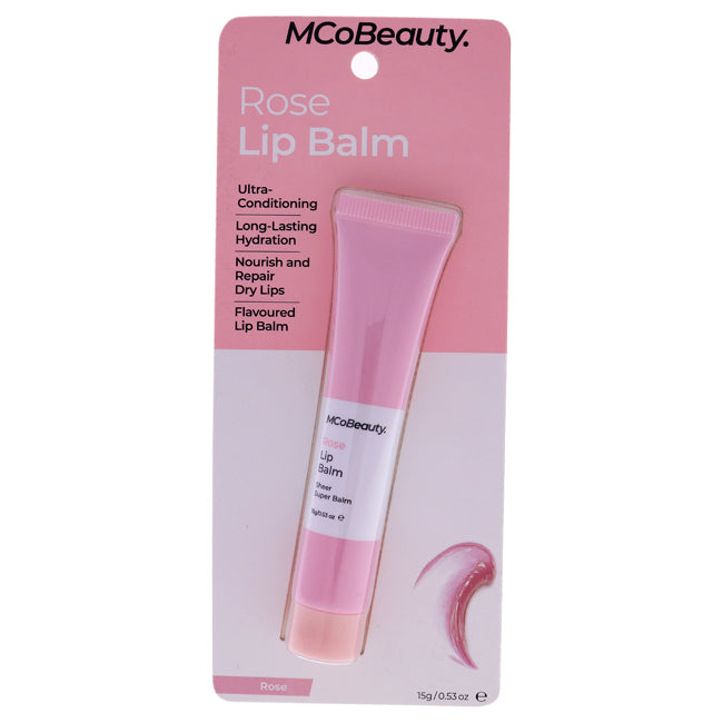 MCoBeauty Lip Balm - Rose by MCoBeauty for Women - 0.53 oz Lip Balm