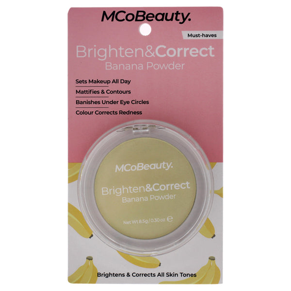 MCoBeauty Brighten and Correct Banana Powder by MCoBeauty for Women - 0.3 oz Makeup