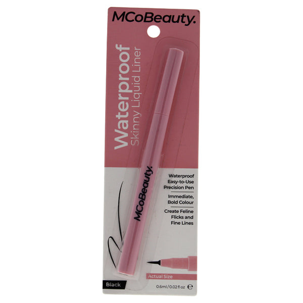 MCoBeauty Waterproof Skinny Liquid Liner - Black by MCoBeauty for Women - 0.02 oz Eyeliner