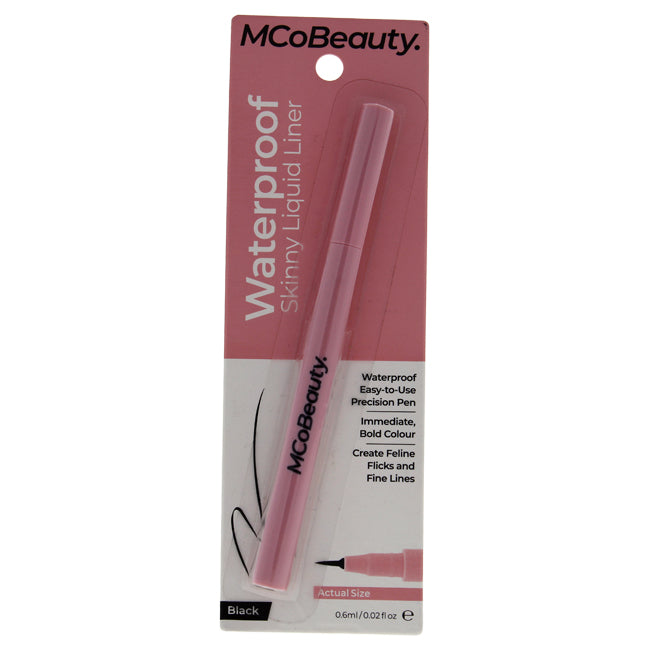 MCoBeauty Waterproof Skinny Liquid Liner - Black by MCoBeauty for Women - 0.02 oz Eyeliner