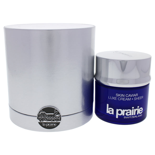 La Prairie Skin Caviar Luxe Cream Sheer by La Prairie for Unisex - 3.4 oz Cream