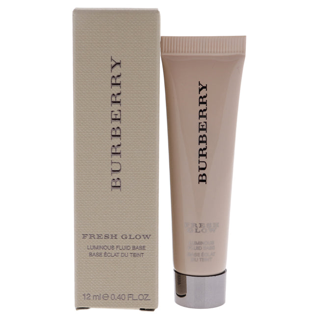 Burberry Fresh Glow Luminous Fluid Base - 01 Nude Radiance by Burberry for Women - 0.4 oz Foundation