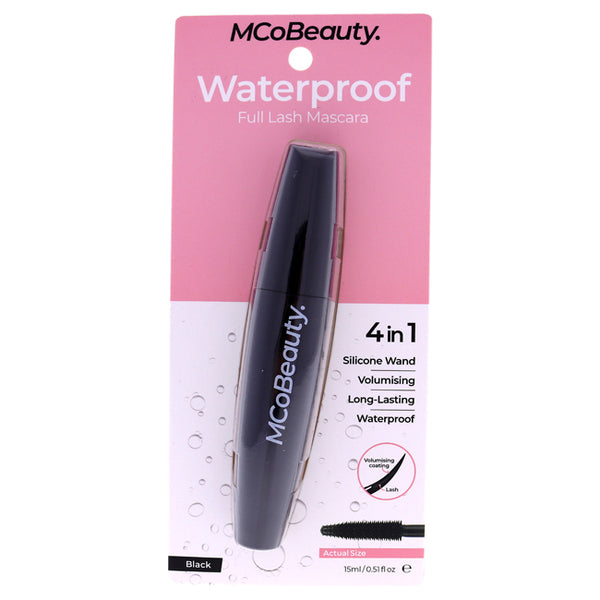 MCoBeauty Waterproof Full Lash Mascara - Black by MCoBeauty for Women - 0.51 oz Mascara