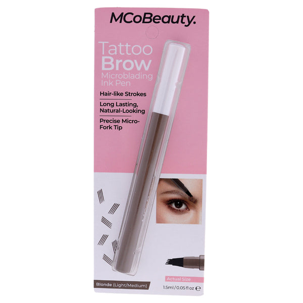 MCoBeauty Tattoo Brow Microblading Ink Pen -Blonde by MCoBeauty for Women - 0.05 oz Eyebrow