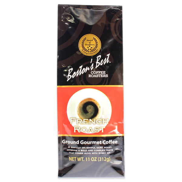 Bostons Best French Roast Ground Gourmet Coffee by Bostons Best for Unisex - 11 oz Coffee