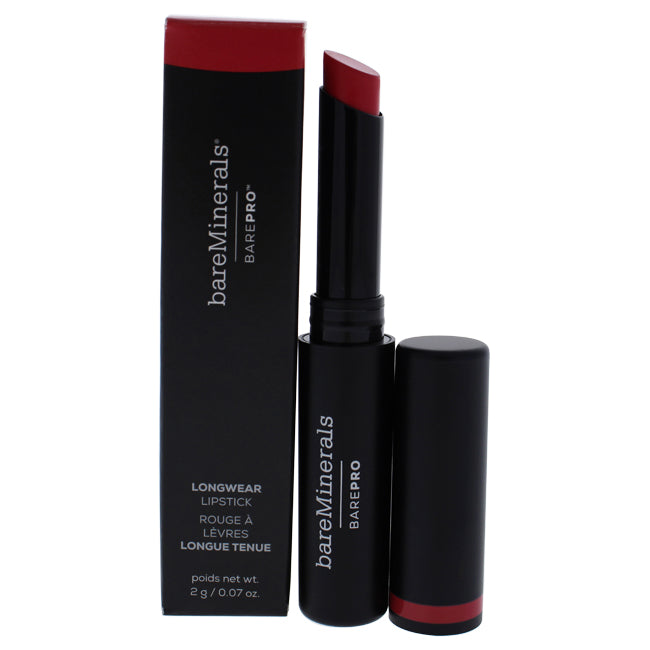 bareMinerals Barepro Longwear Lipstick - Hibiscus by bareMinerals for Women - 0.07 oz Lipstick