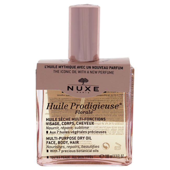 Nuxe Huile Prodigieuse Florale Multi-Purpose Dry Oil by Nuxe for Unisex - 3.3 oz Oil