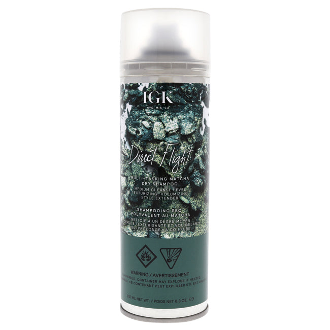 IGK Direct Flight Multi-Tasking Dry Shampoo by IGK for Unisex - 6.3 oz Dry Shampo