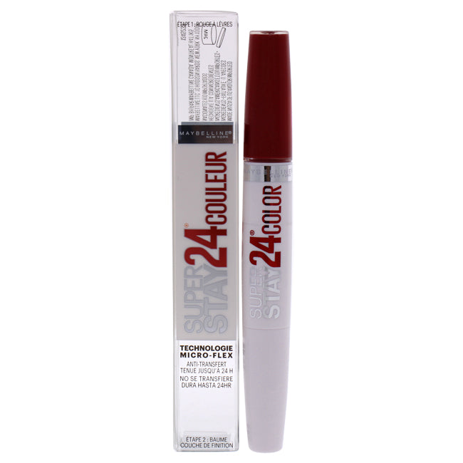 Maybelline Superstay 24h Lip Color - 035 Keep It Red by Maybelline for Women - 0.14 oz Lipstick