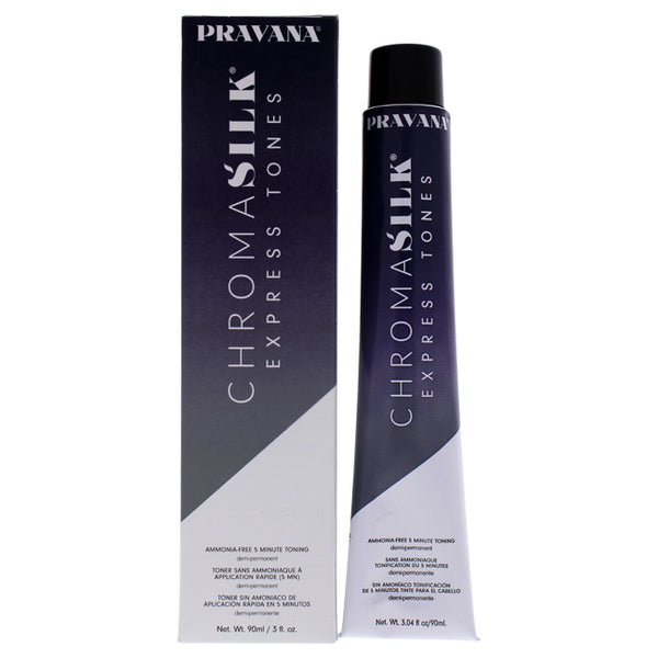 Pravana ChromaSilk Express Tones - Dark Mahogany by Pravana for Unisex - 3 oz Hair Color