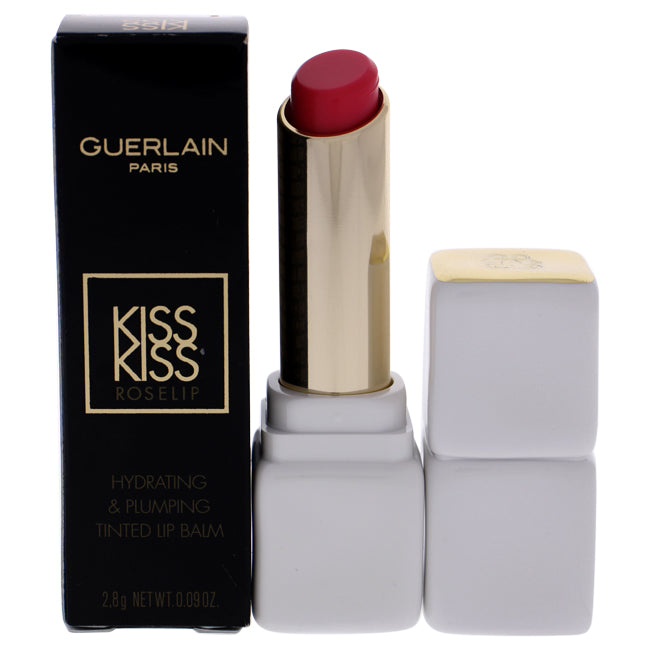 Guerlain Kisskiss Roselip Hydrating Plumping Tinted Lip Balm - R375 Flush Noon by Guerlain for Women - 0.09 oz Lipstick