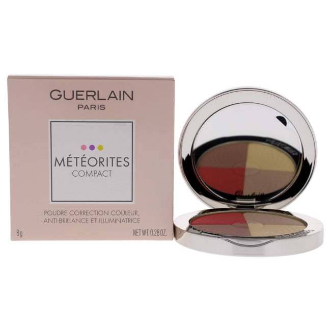 Guerlain Meteorites Compact Blotting and Lighting Powder - 4 Golden by Guerlain for Women - 0.28 oz Powder