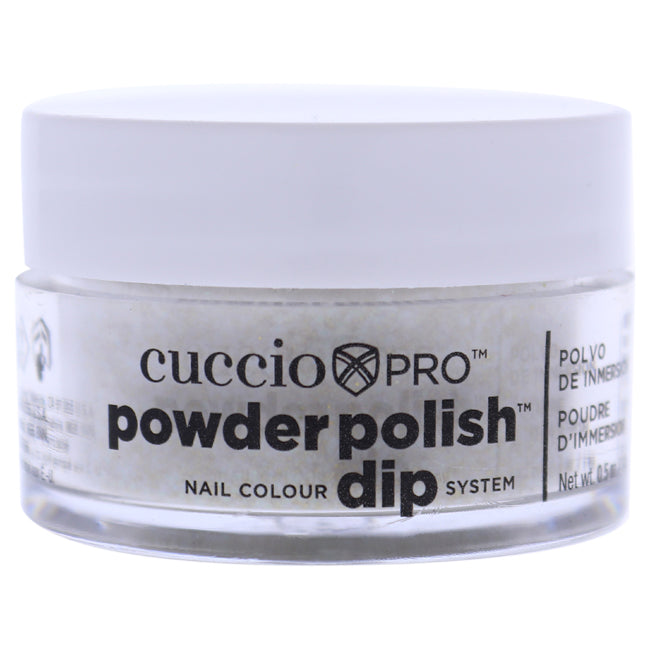 Cuccio Pro Powder Polish Nail Colour Dip System - Gold Glitter by Cuccio for Women - 0.5 oz Nail Powder