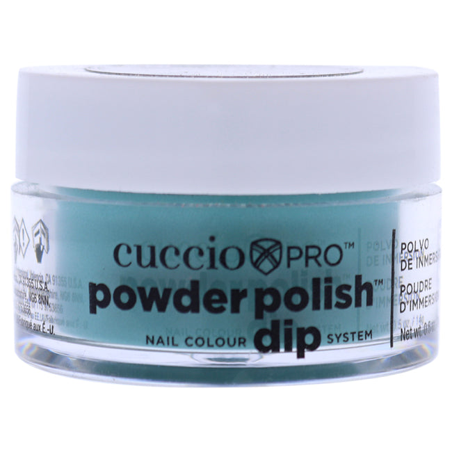 Cuccio Pro Powder Polish Nail Colour Dip System - Jade Green by Cuccio for Women - 0.5 oz Nail Powder