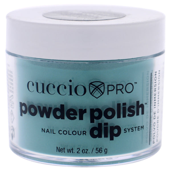 Cuccio Pro Powder Polish Nail Colour Dip System - Jade Green by Cuccio for Women - 1.6 oz Nail Powder