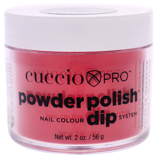 Cuccio Pro Powder Polish Nail Colour Dip System - Candy Apple Red by Cuccio for Women - 1.6 oz Nail Powder