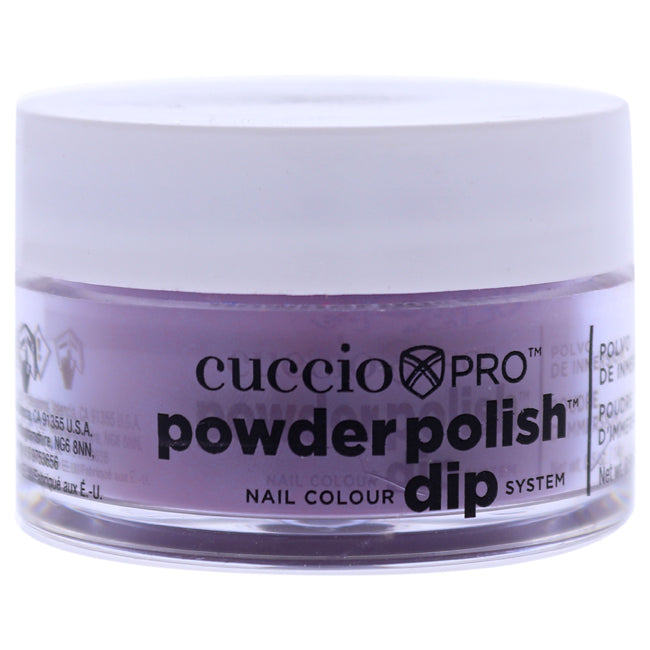 Cuccio Pro Powder Polish Nail Colour Dip System - Bright Grape Purple by Cuccio for Women - 0.5 oz Nail Powder