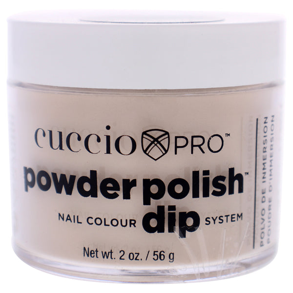 Cuccio Pro Powder Polish Nail Colour Dip System - Amaretto Cream Tan by Cuccio for Women - 1.6 oz Nail Powder