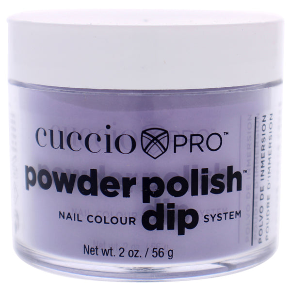 Cuccio Pro Powder Polish Nail Colour Dip System - Muted Grape Purple by Cuccio for Women - 1.6 oz Nail Powder