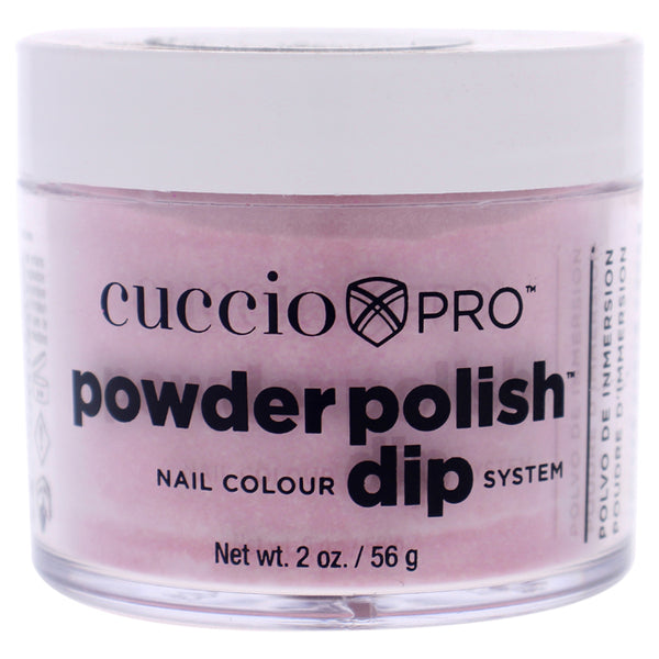 Cuccio Pro Powder Polish Nail Colour Dip System - Baby Pink Glitter by Cuccio for Women - 1.6 oz Nail Powder